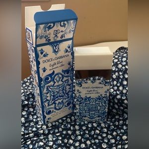 Dolce and Gabana  light blue, 2023